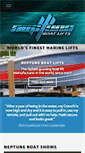 Mobile Screenshot of neptuneboatlifts.com